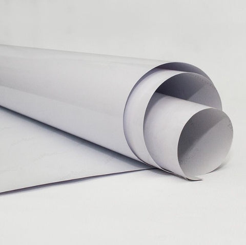 VINIL BLANCO GLOSSY CON ADHESIVO GRIS 1.52X50M