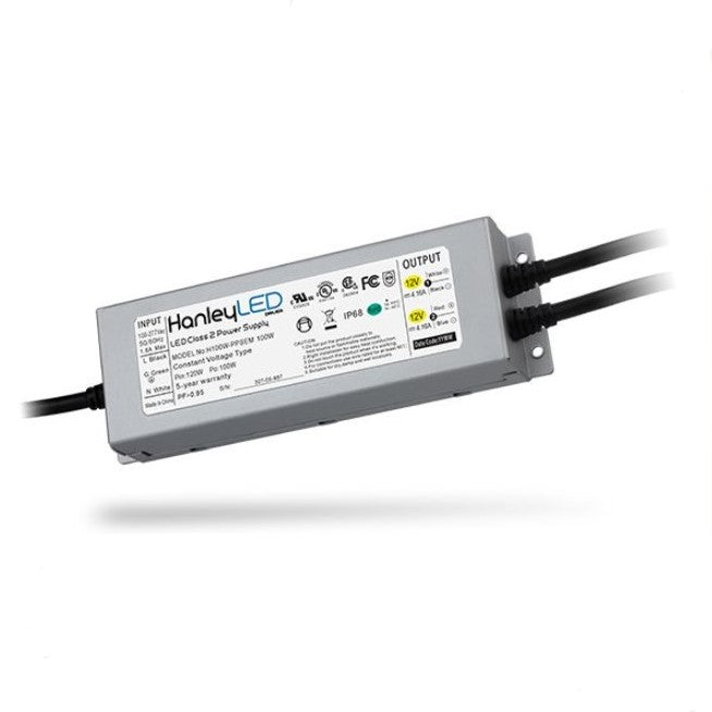 TRANSFORMADOR EFFICIENT-MAX PARA LED 100W 100/277V, RESISTENTE AL AGUA (IP68)